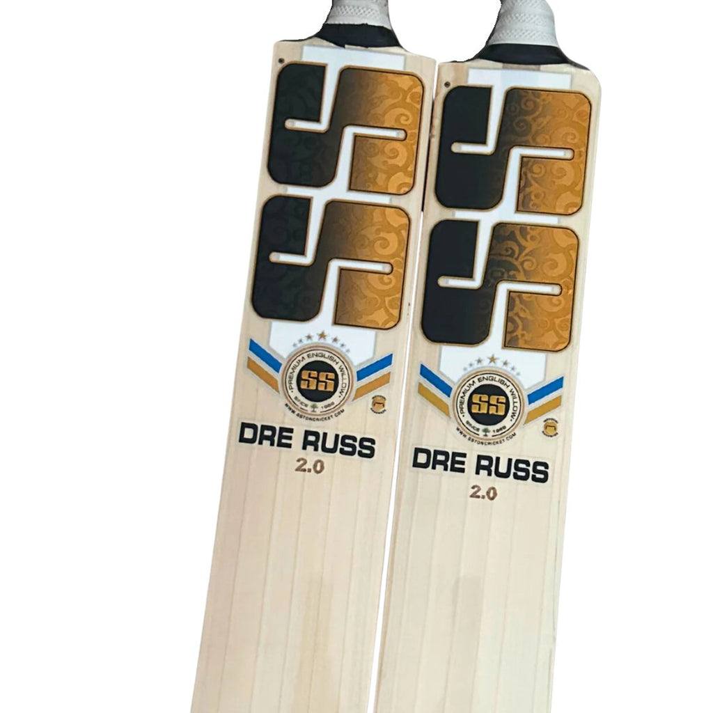 SS DRE RUSS 2.0 GRADE 1 Players Profile English Willow Cricket Bat - Cricket Bats - Wiz Sports