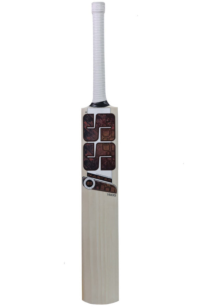SS Master 1500 English Willow Cricket Bat – Grade 3 (Short Handle) - Cricket Bat - Wiz Sports