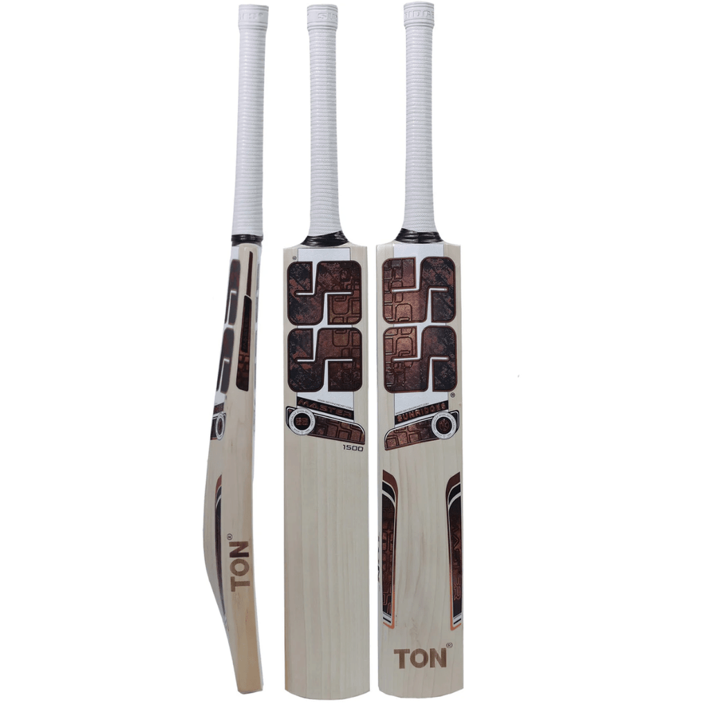 SS Master 1500 English Willow Cricket Bat – Grade 3 (Short Handle) - Cricket Bat - Wiz Sports