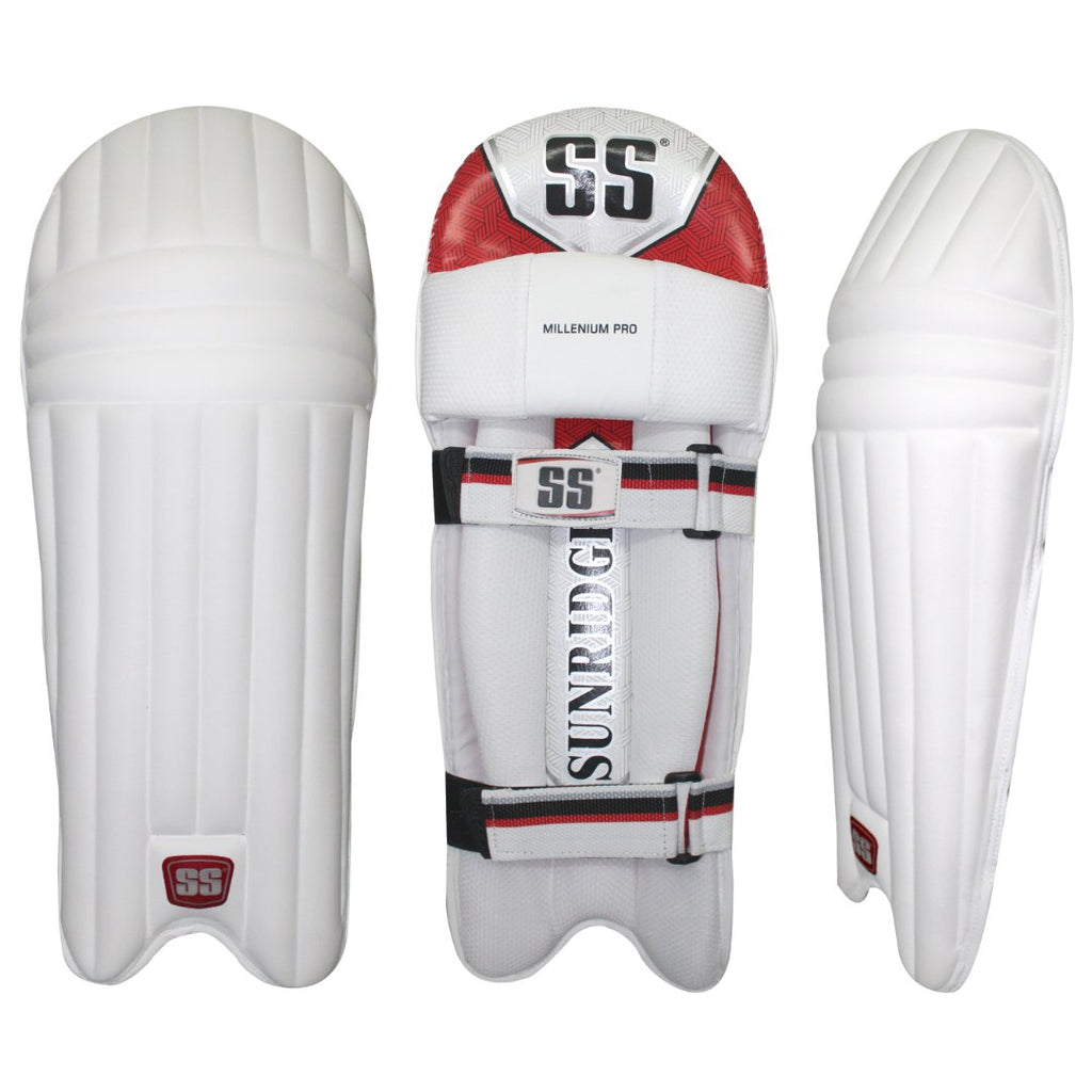 SS Millenium Pro Cricket Batting Legguards 2024 eition - Cricket Leg Guards - Wiz Sports
