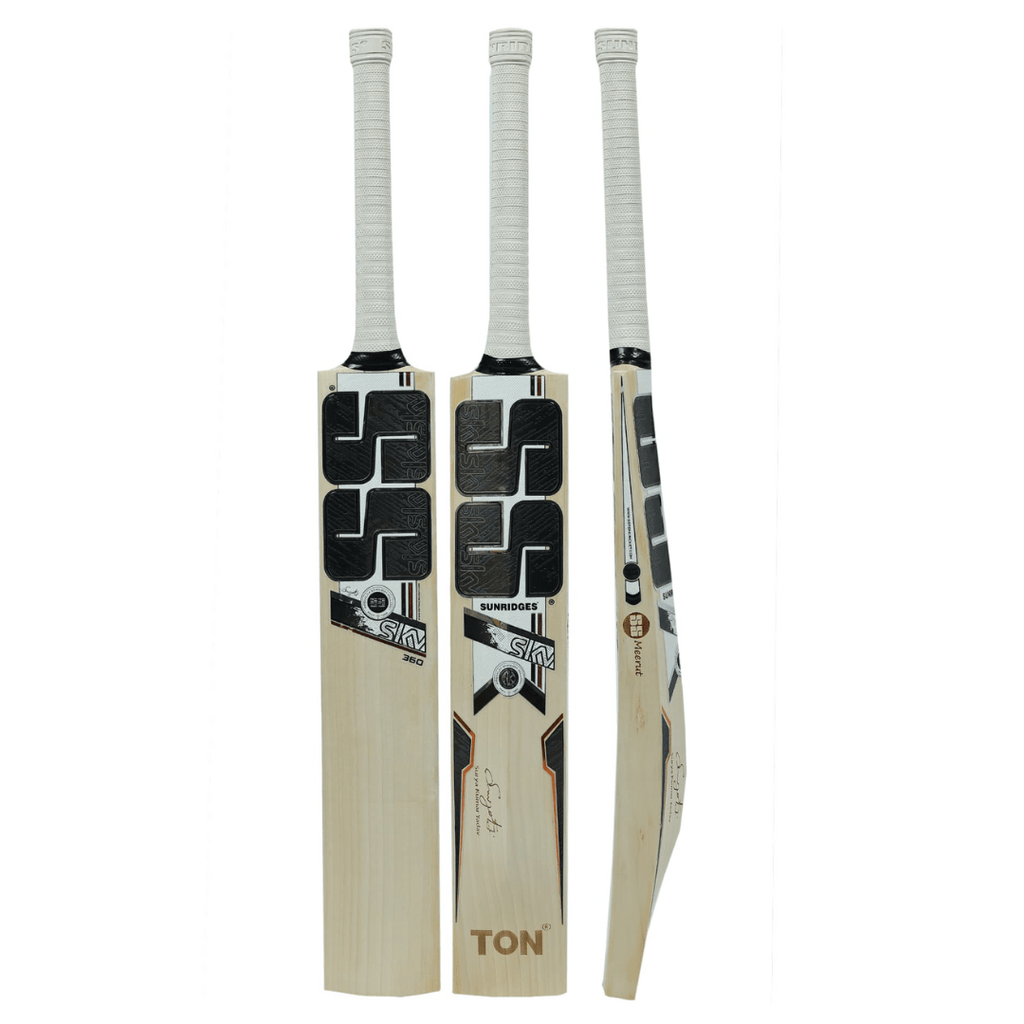 SS Sky 360 English Willow Cricket Bat – Premium Grade 1 (25/26 Edition) - Cricket Bat - Wiz Sports