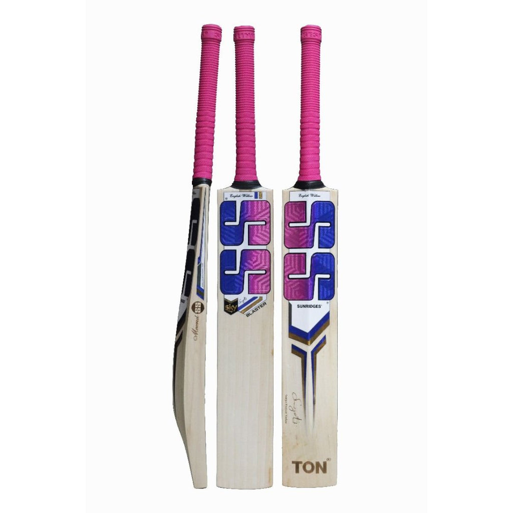 SS Sky Blaster English Willow Cricket Bat (2024 - 2025 Edition) - SH - Cricket Bats - Wiz Sports