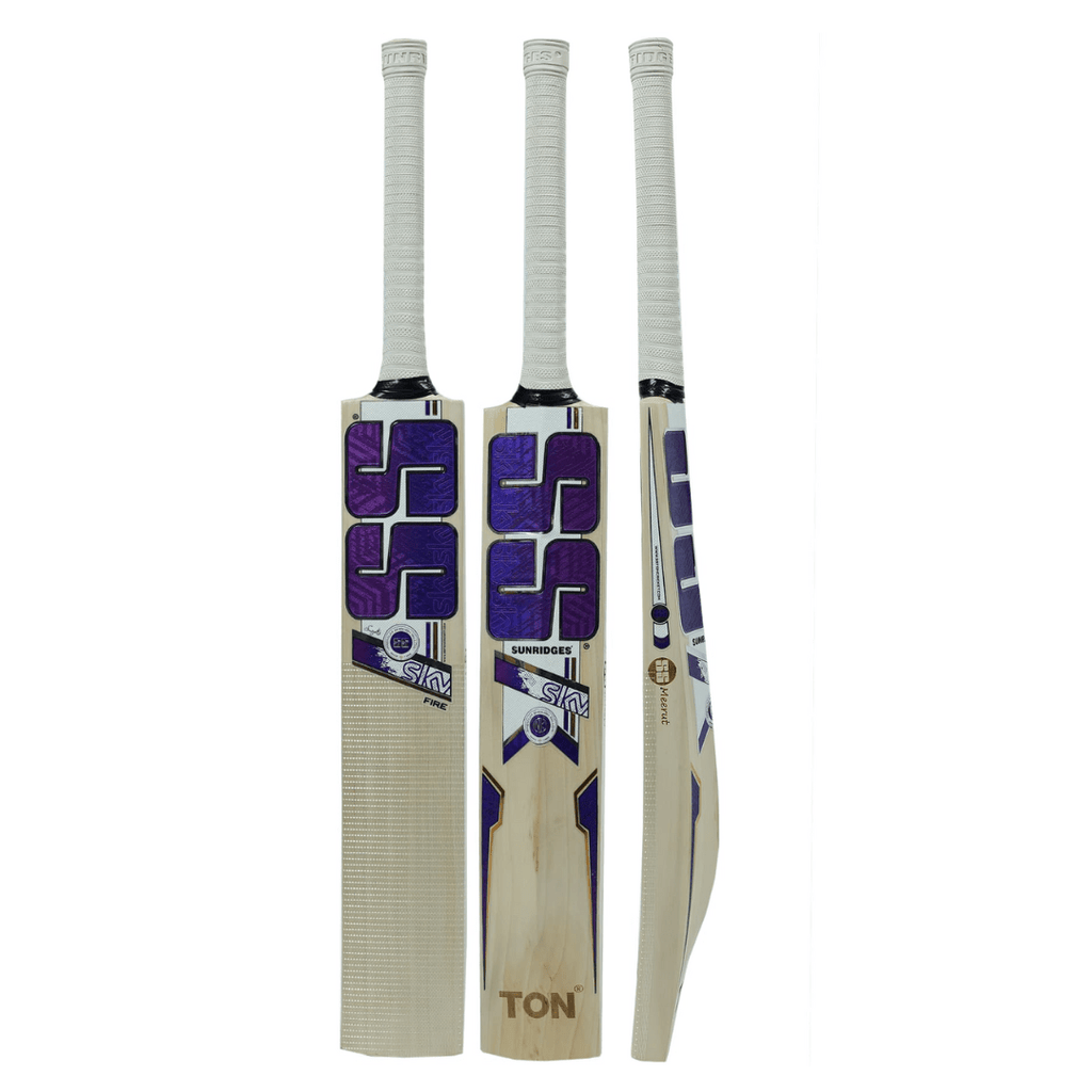 SS Sky Fire English Willow Cricket Bat (SH Size) 25/26 Edition - Cricket Bat - Wiz Sports