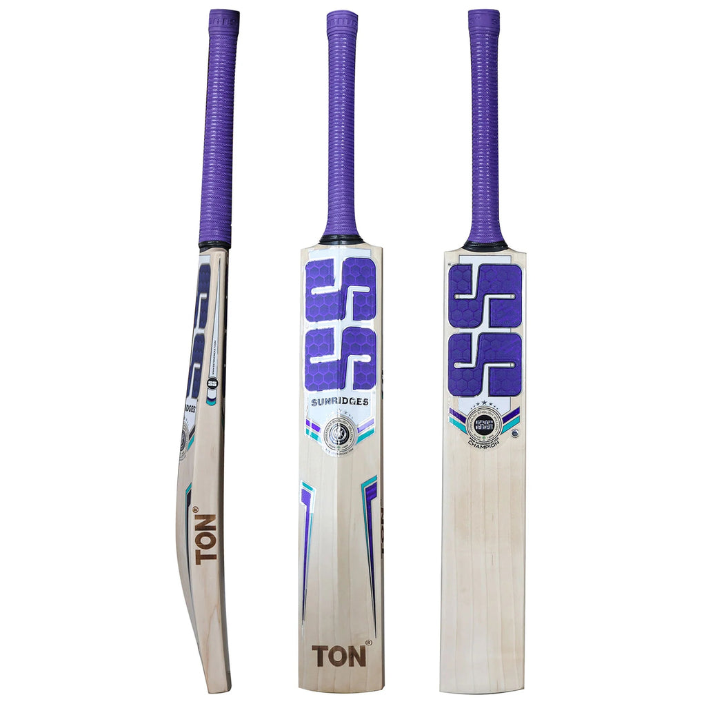 SS Ton Champion English Willow Cricket Bat - Cricket Bats - Wiz Sports