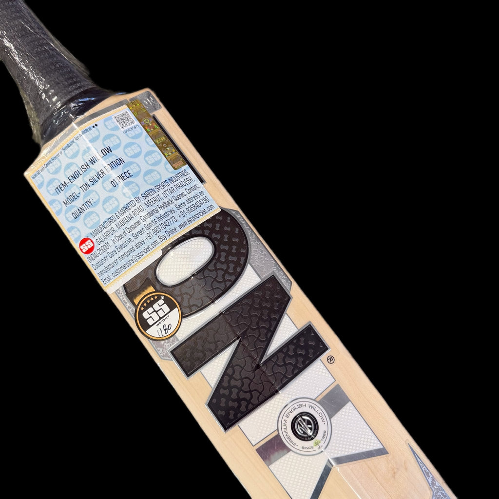 SS TON Silver Edition English Willow Cricket Bat - 2025 edition - SH ...