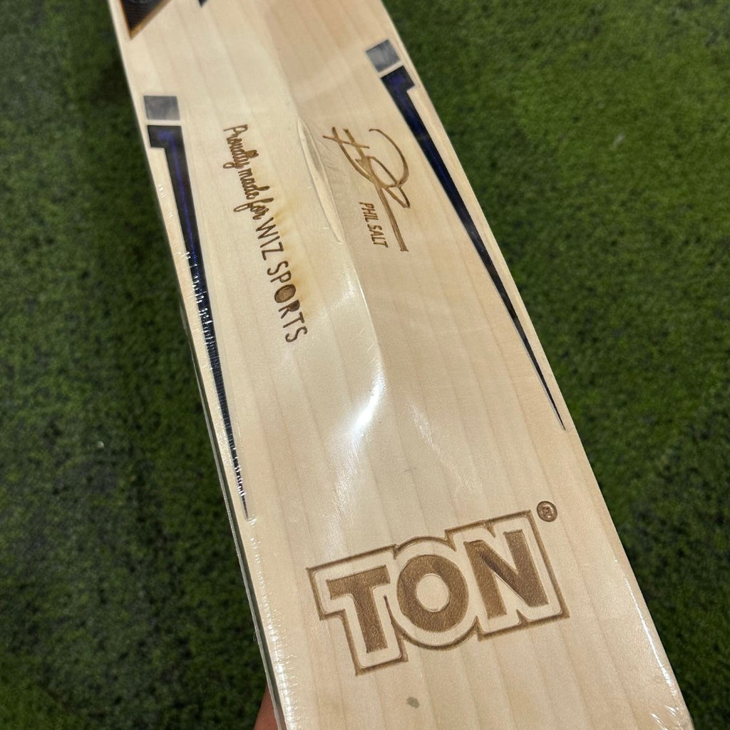 TON Phil Salt Players Replica English Willow Cricket Bat - 2024 - 25 - Cricket Bats - Wiz Sports