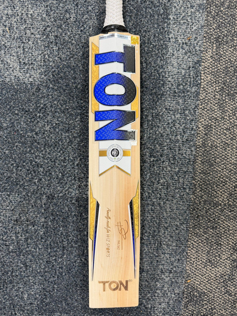 TON Players Pro Cricket Bat – Players Grade English Willow (Phil Salt Edition 25/26) - Cricket Bat - Wiz Sports