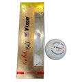 Vixen Gold Plastic Cricket Ball, White- Pack of 3 (Gold V 80), 80 Gm