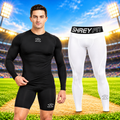 Wiz Sports Shrey White Compression Set