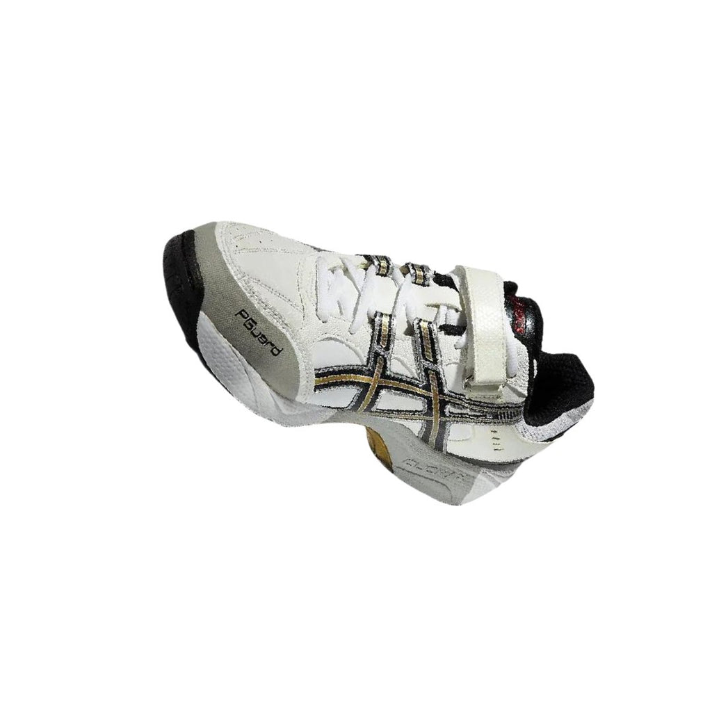 Asics Gel Speed Menace Black Gold Cricket Shoes - Shoes - Wiz Sports