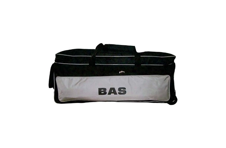 BAS CRICKET BAG PLAYER LIMITED EDITION WHEELIE BLACK - Kit Bag - Wiz Sports