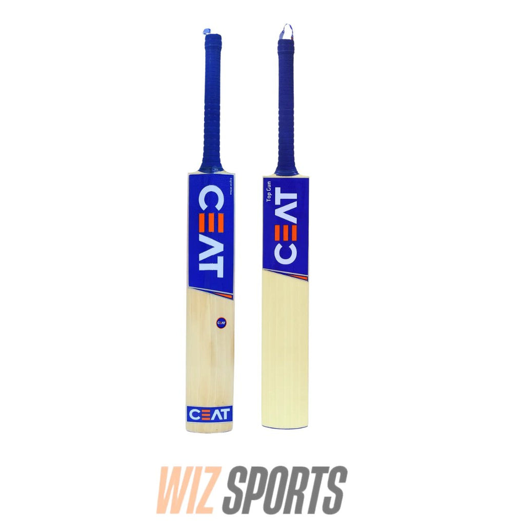 CEAT TOP GUN ENGLISH WILLOW CRICKET BAT - Cricket Bats - Wiz Sports