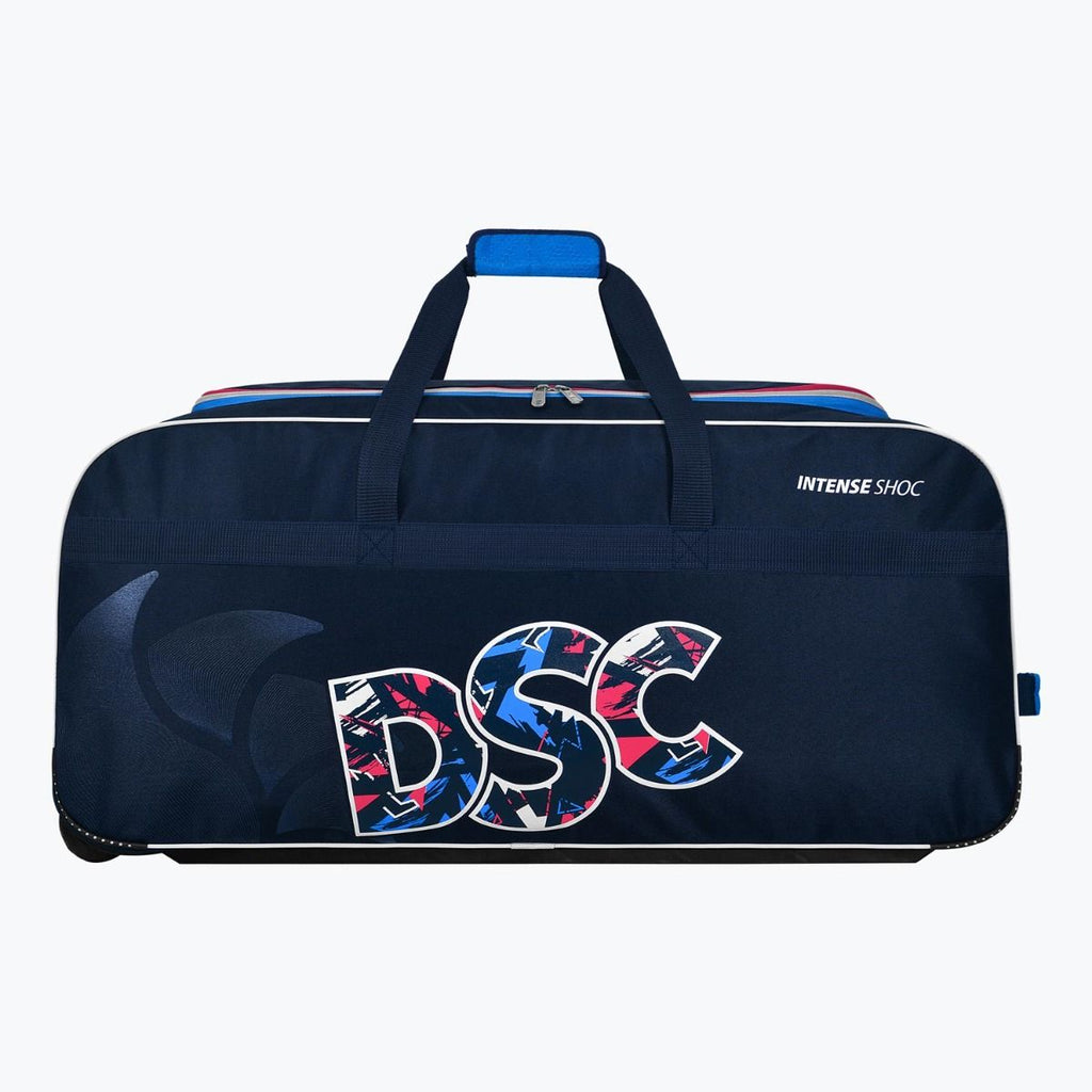 DSC Intense Shoc Wheelie Kit Bag - Cricket Kit Bag - Wiz Sports