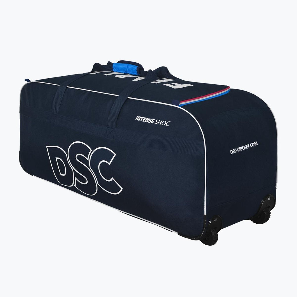 DSC Intense Shoc Wheelie Kit Bag - Cricket Kit Bag - Wiz Sports