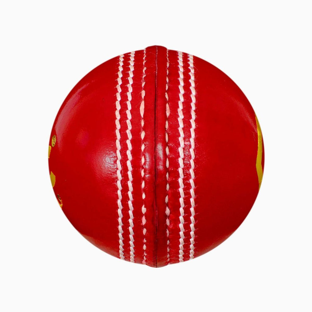 DSC Match Grade 4 Piece Leather Cricket Ball - Cricket Balls - Wiz Sports