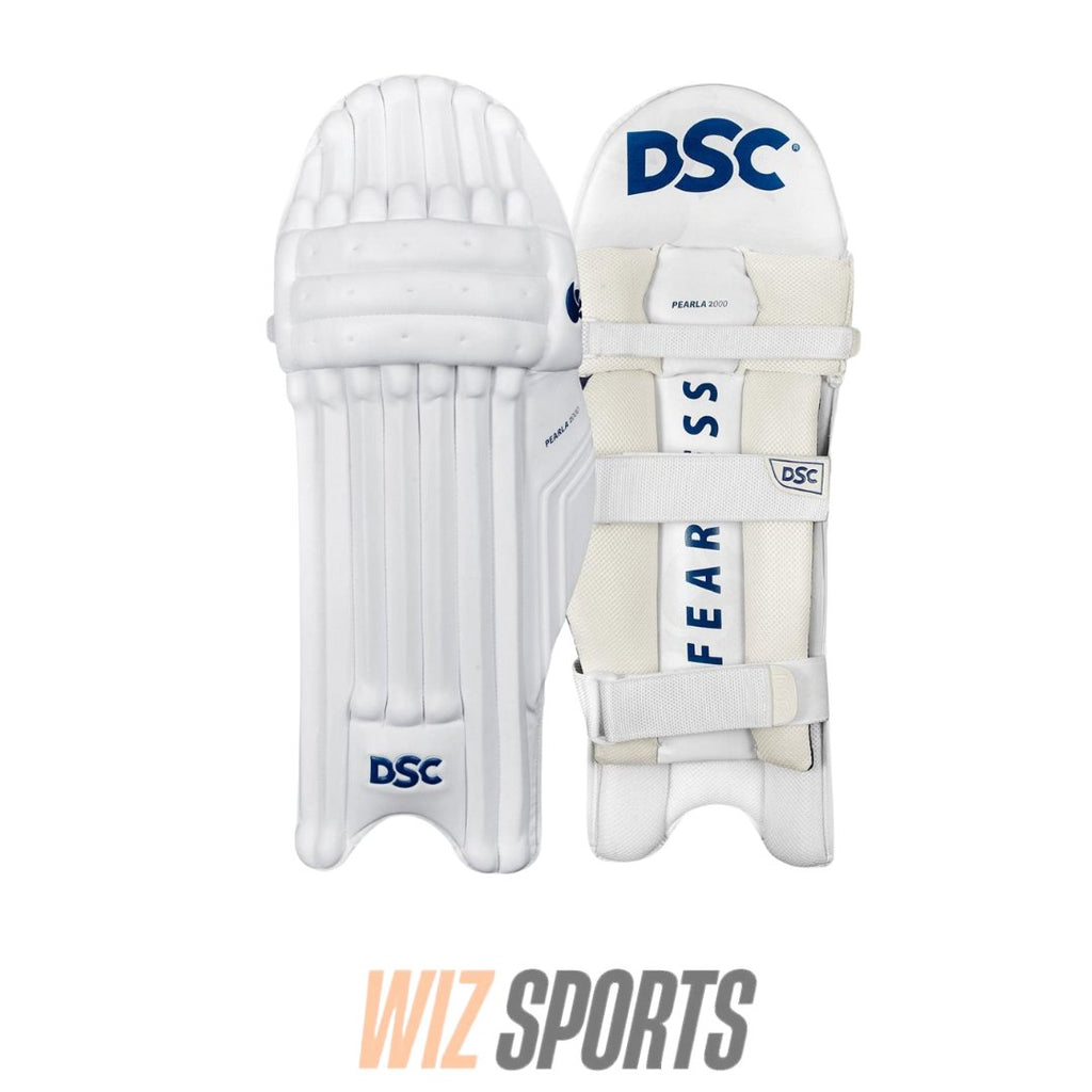 DSC Pearla 2000 Batting Leg Guard - Cricket Leg Guards - Wiz Sports