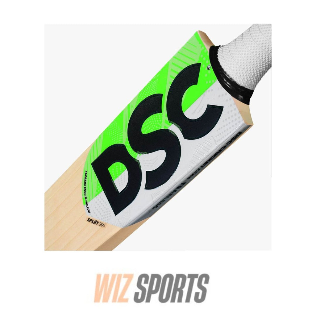 DSC SPLIIT 200 English Willow Bat 2023 Edition - Cricket Bats - Wiz Sports