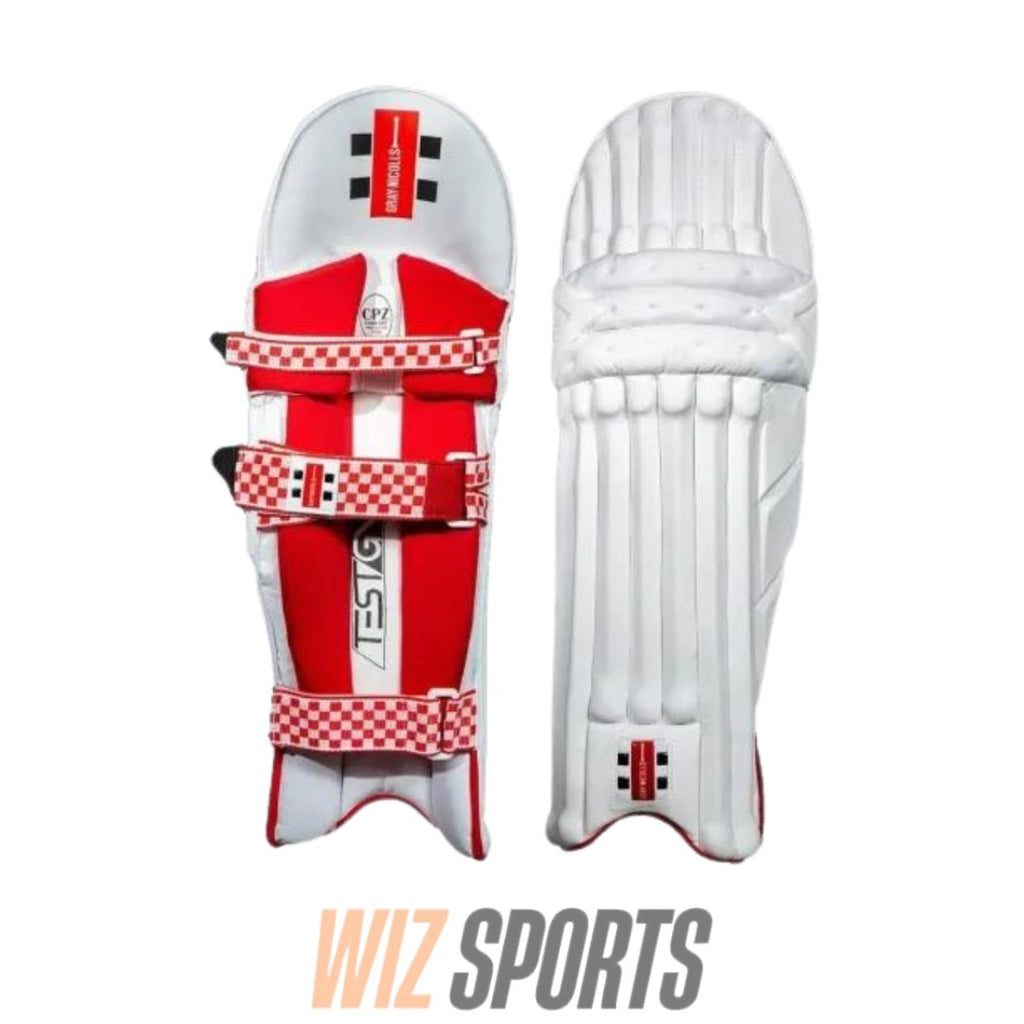 Gray Nicolls GN 8 Test Cricket Batting Pads - Cricket Leg Guards - Wiz Sports