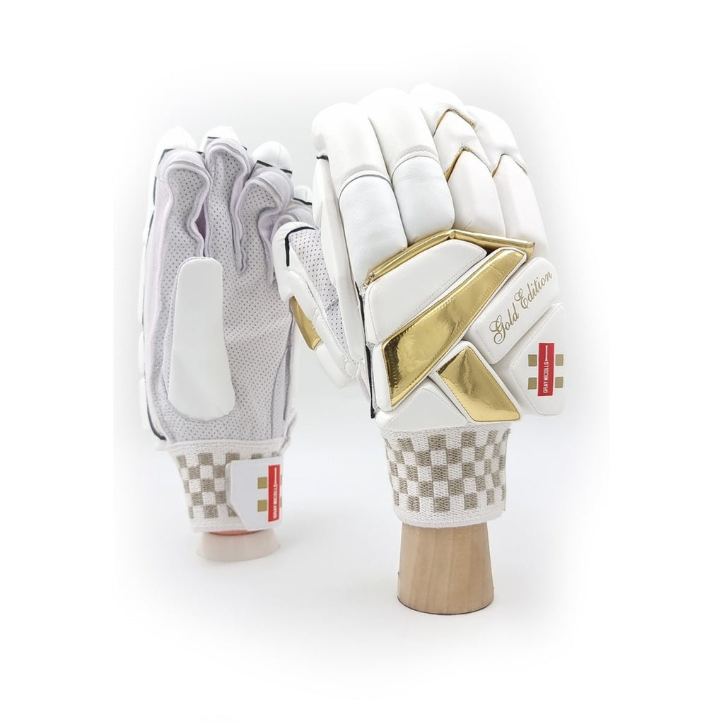 Gray-Nicolls Gold Edition Cricket Batting Gloves - Cricket Gloves - Wiz Sports