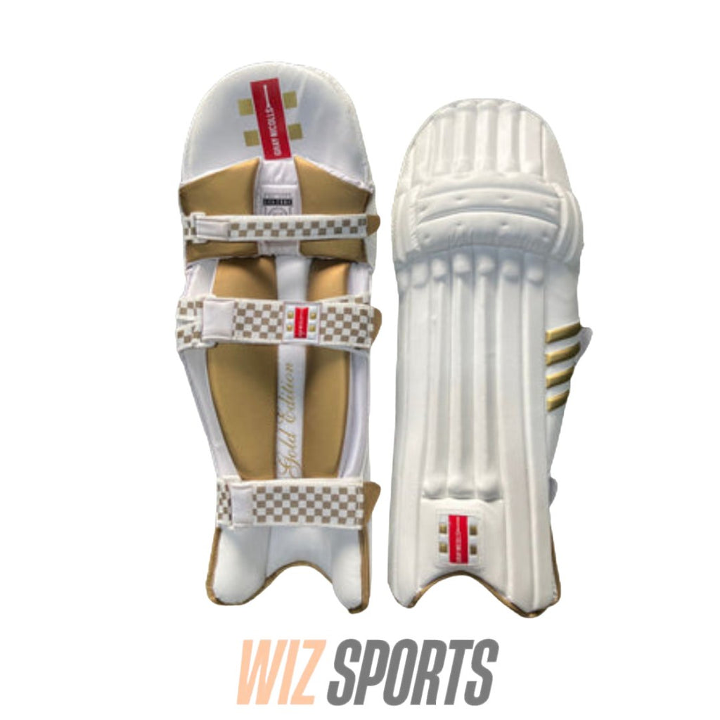Gray Nicolls Gold Edition Cricket Batting Pad - Cricket Leg Guards - Wiz Sports