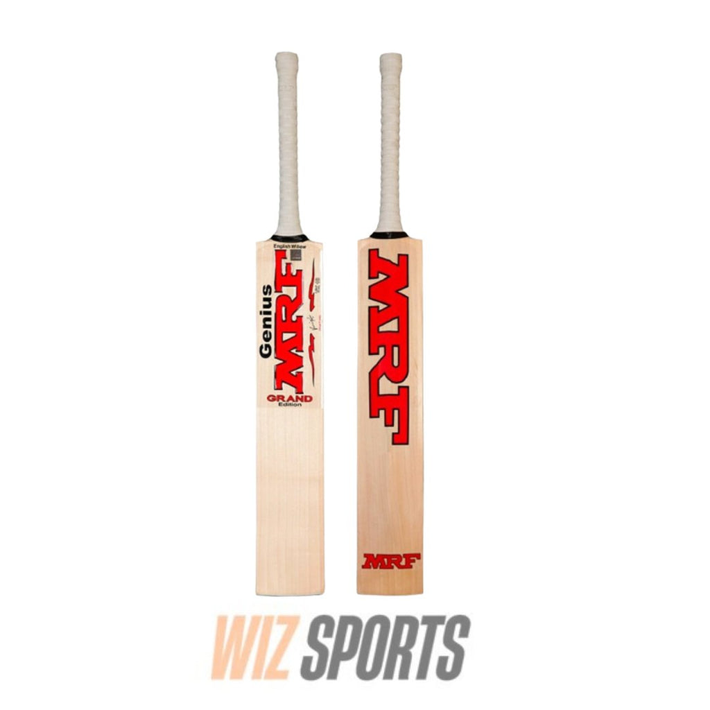 MRF Genius Grand Edition (Players) English Willow Cricket Bat - 2024 - Cricket Bats - Wiz Sports