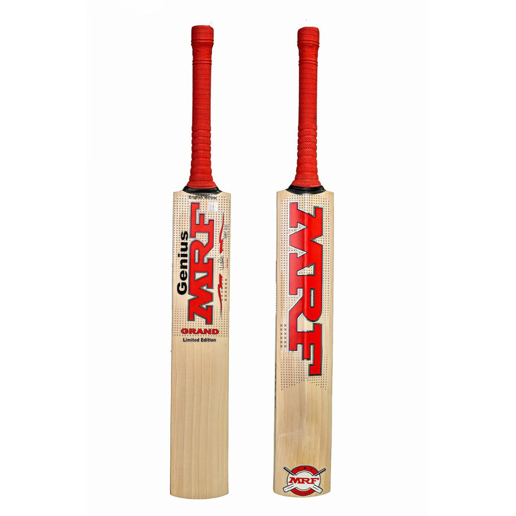 MRF Genius Grand Limited Edition English Willow Cricket Bat - 2024 - Cricket Bats - Wiz Sports