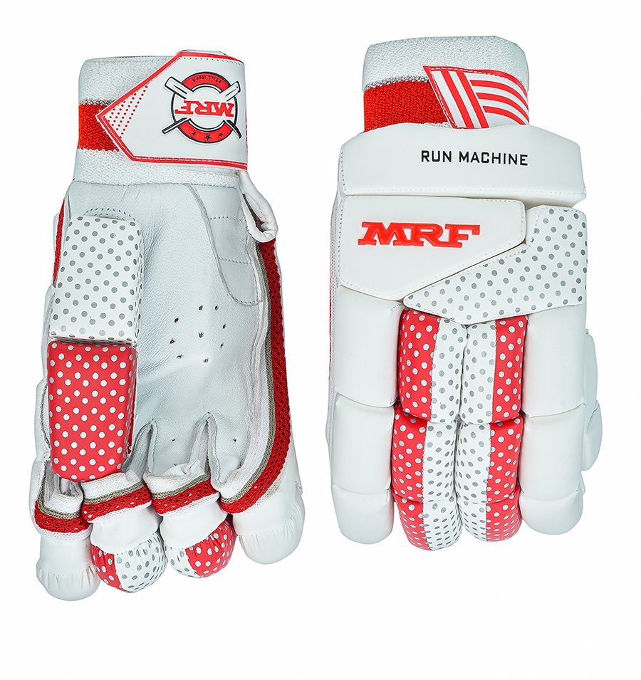 MRF Run Machine - Batting Gloves - Cricket Gloves - Wiz Sports
