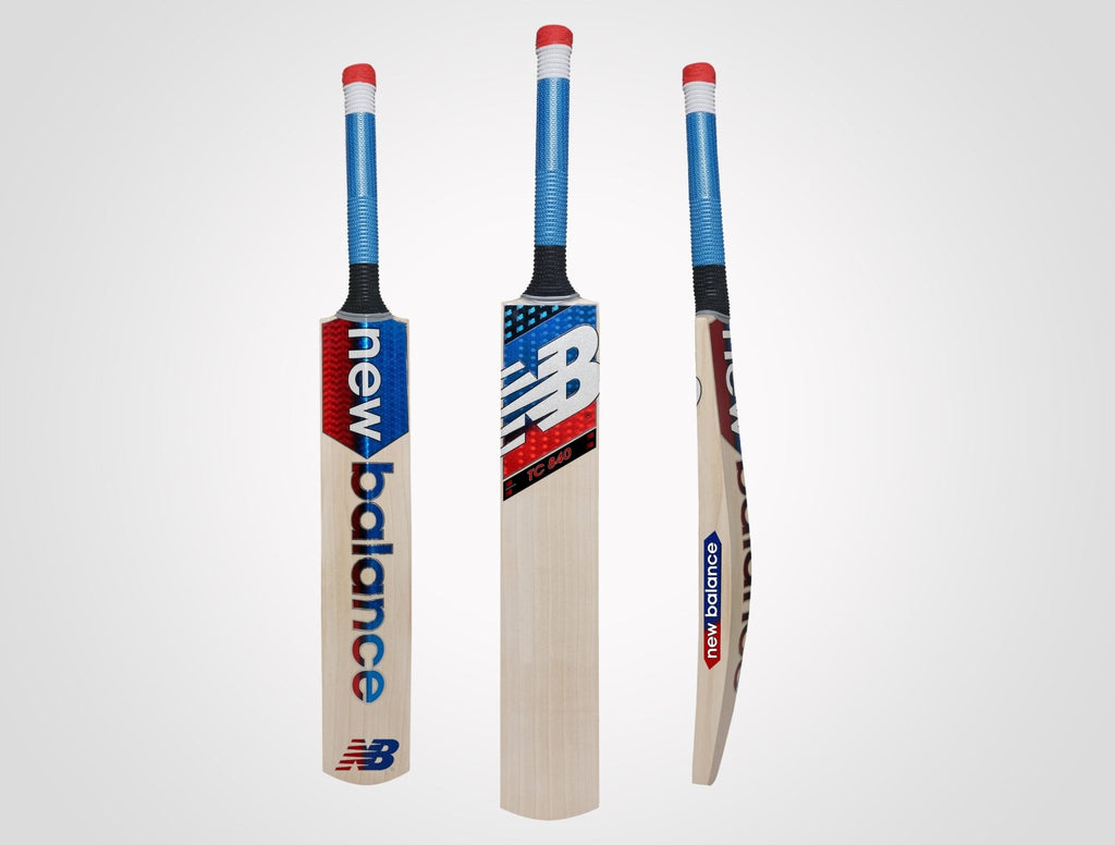 New Balance TC 840 Plus English Willow Cricket Bat - Cricket Bats - Wiz Sports