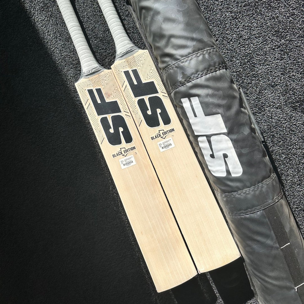Products SF Black Edition Players Grade English Willow Cricket Bat - Cricket Bats - Wiz Sports