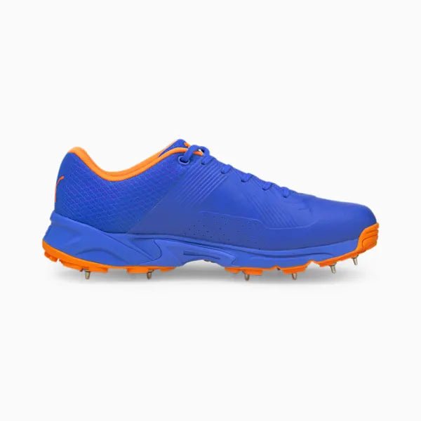 Puma 19.2 Spike Bluemazing- Orange Glow Cricket Shoes - Shoes - Wiz Sports