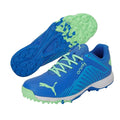 PUMA 22 FH Rubber Unisex Cricket Shoes - Bluemazing Elektro-Green White