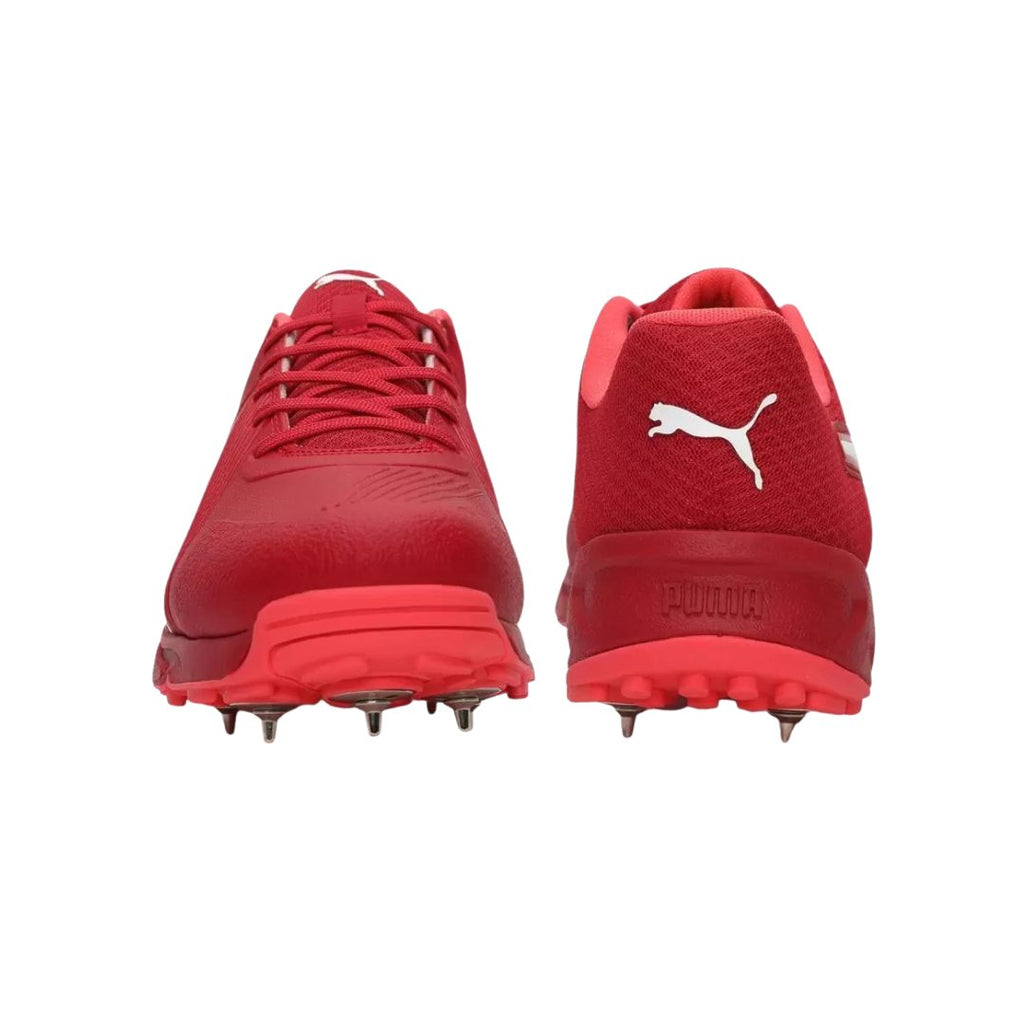 Puma Spike 19.2 Red Cricket Shoes For Men - Shoes - Wiz Sports