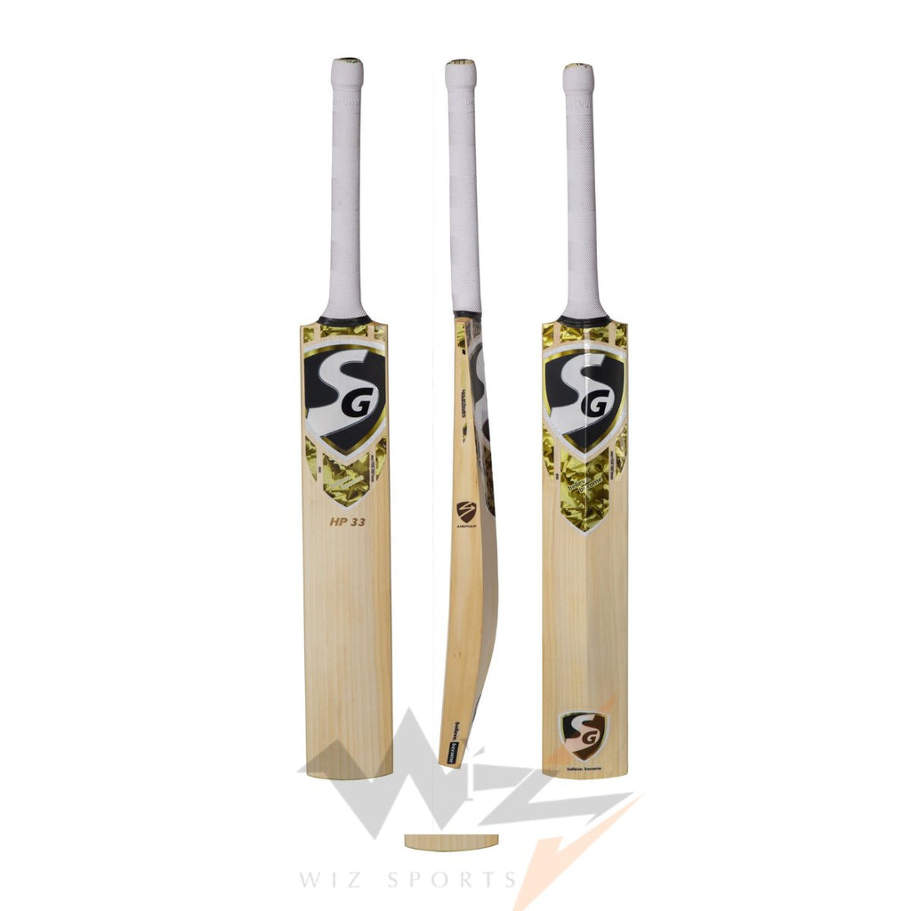 SG HP 33 Player Grade English Willow Cricket Bat 2023 August Edition - Wiz Sports
