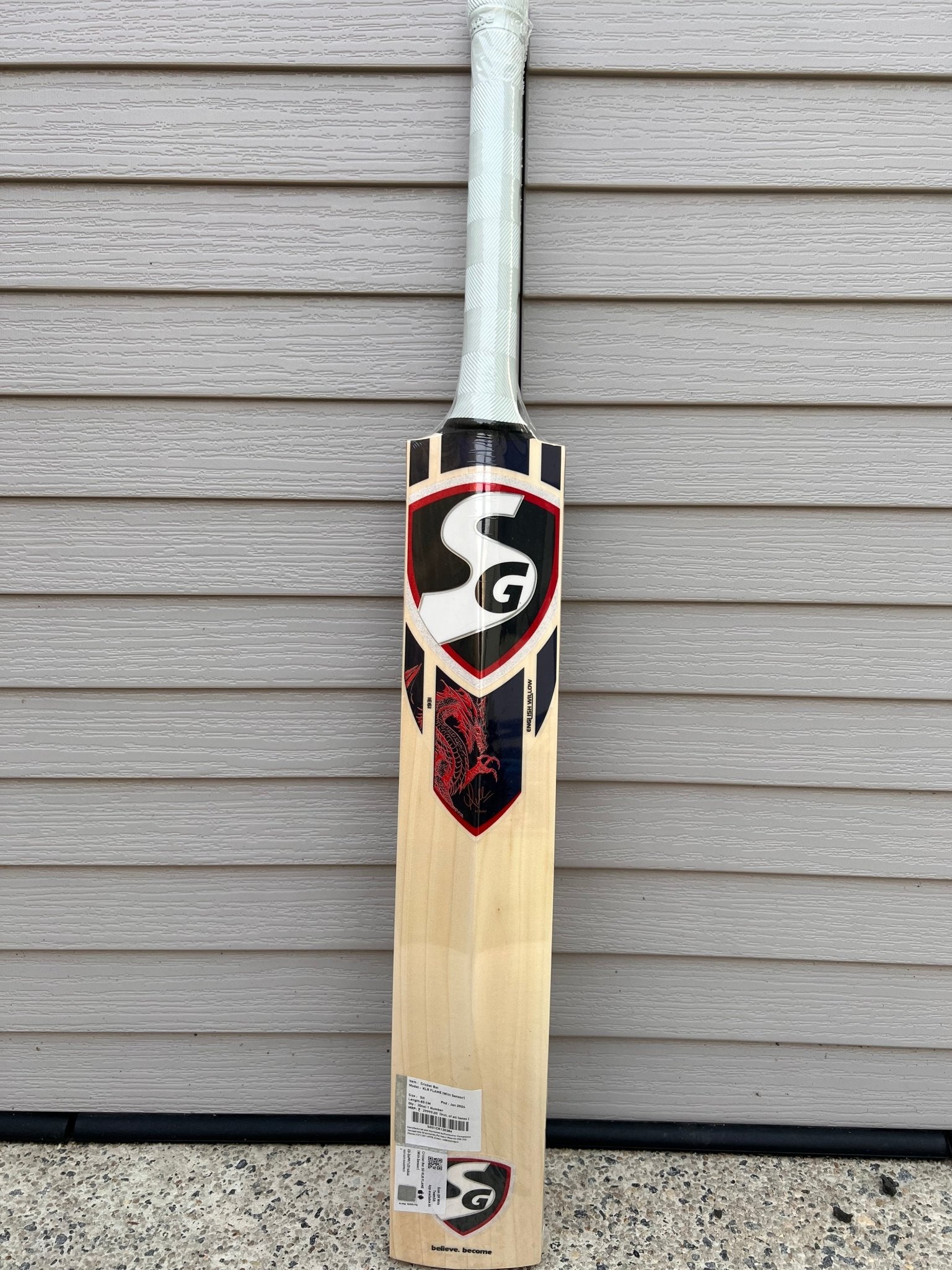 SG KLR Flame English Willow Cricket Bat - SH (2024) - Cricket Bats ...