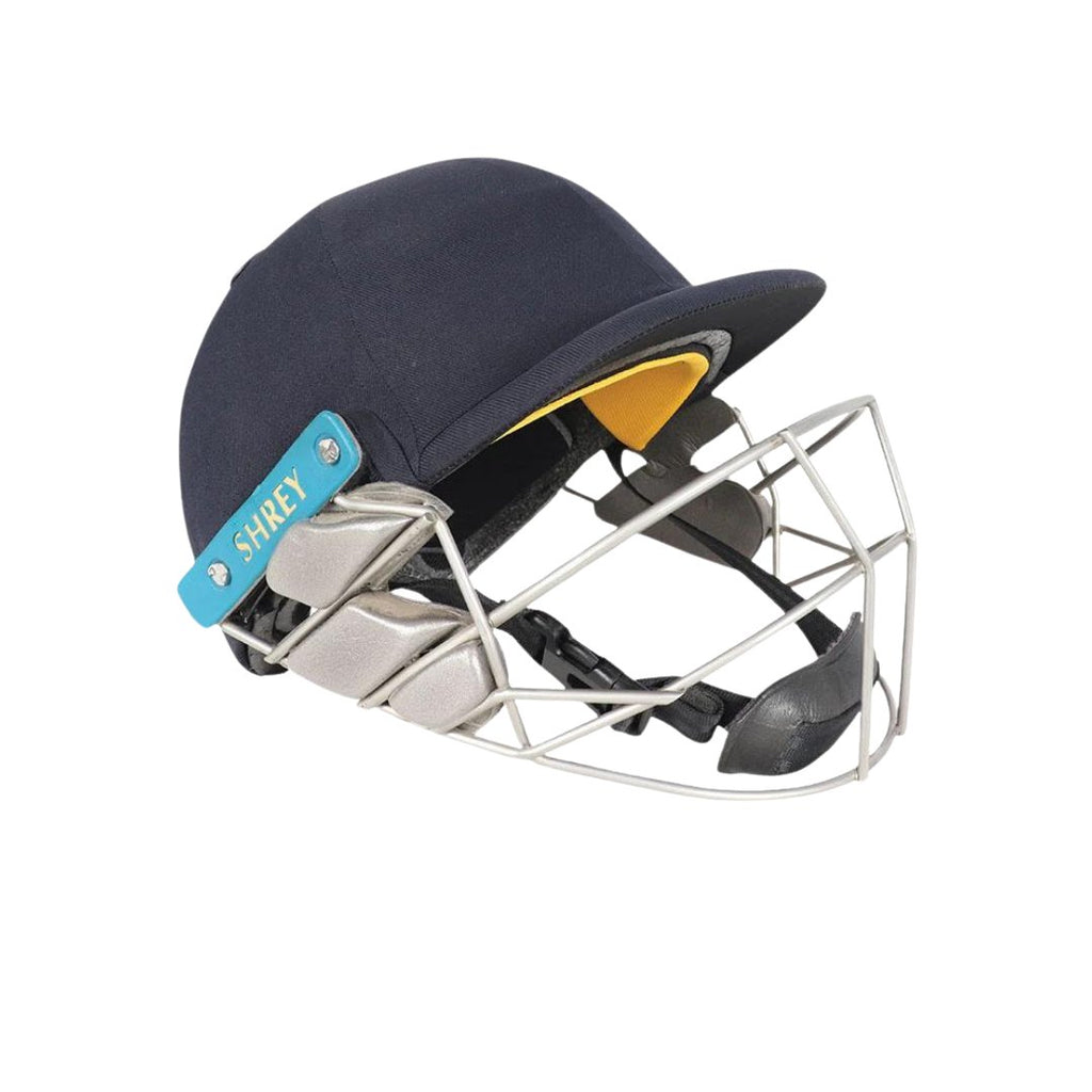 SHREY KEEPING AIR 2.0 HELMET WITH STAINLESS STEEL VISOR - Cricket Helmets - Wiz Sports