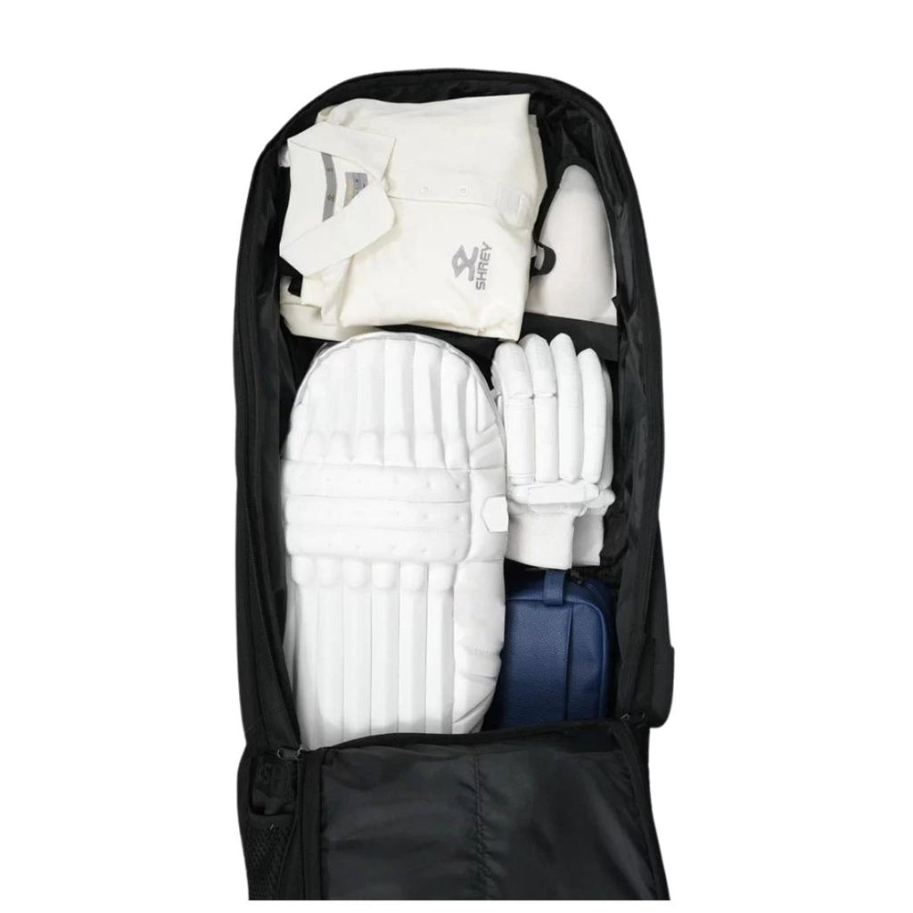 Shrey Meta Duffle Wheelie 120 - Cricket Kit Bag - Wiz Sports