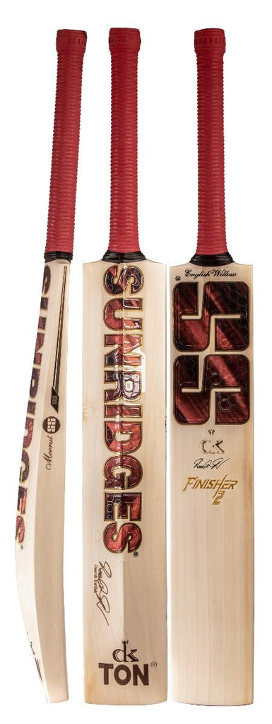 SS DK Finisher 2 English Willow Cricket Bat - SH - Cricket Bats - Wiz Sports