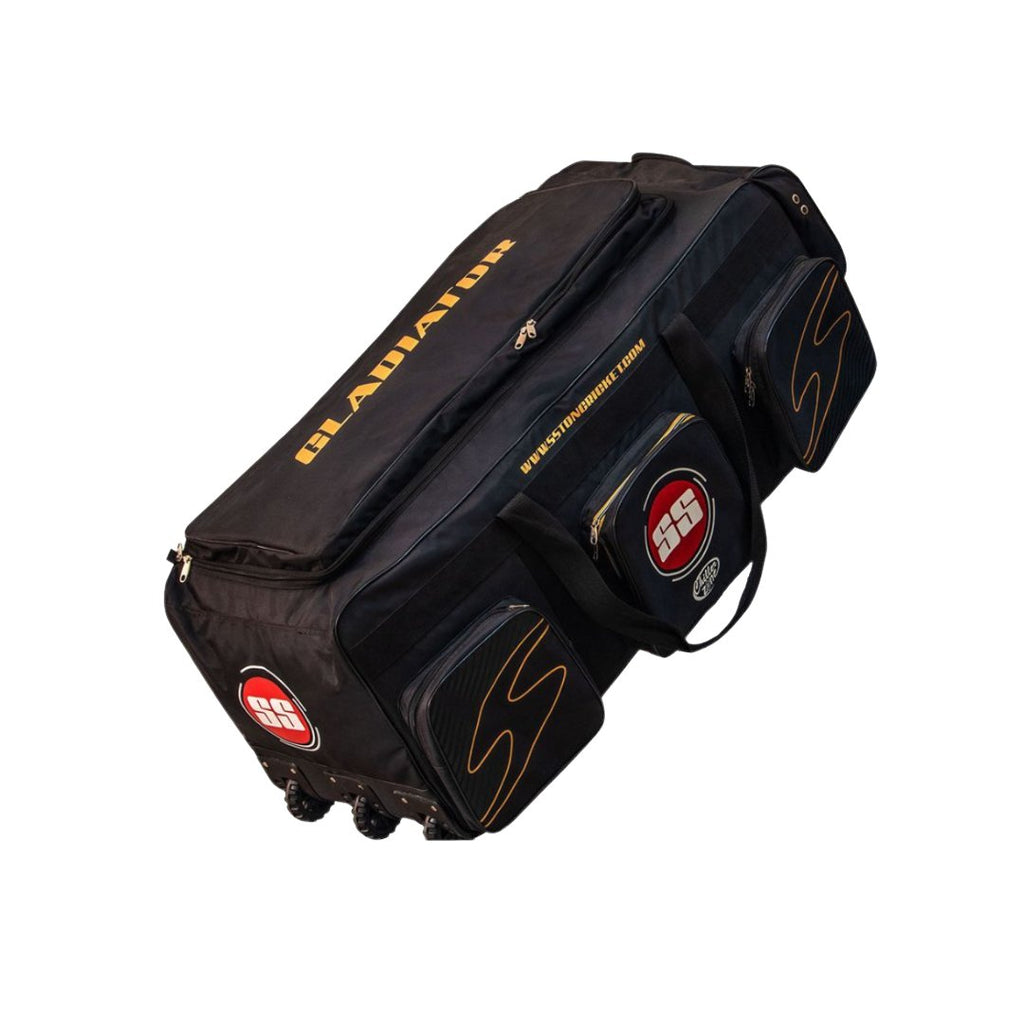 SS Gladiator Cricket Kit Bag (Wheelie) - Kit Bags - Wiz Sports