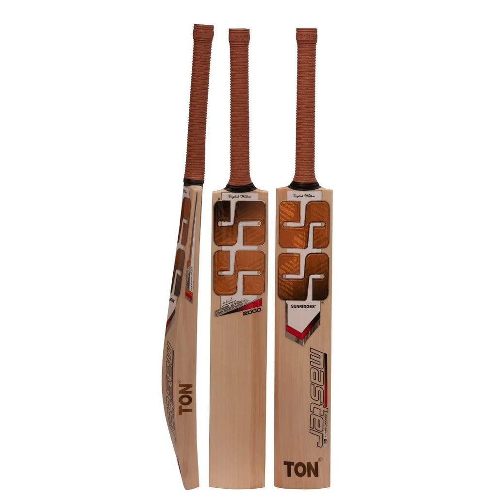 SS Master 2000 English Willow 2023 edition - Free Match ready - Cricket Bats - Wiz Sports