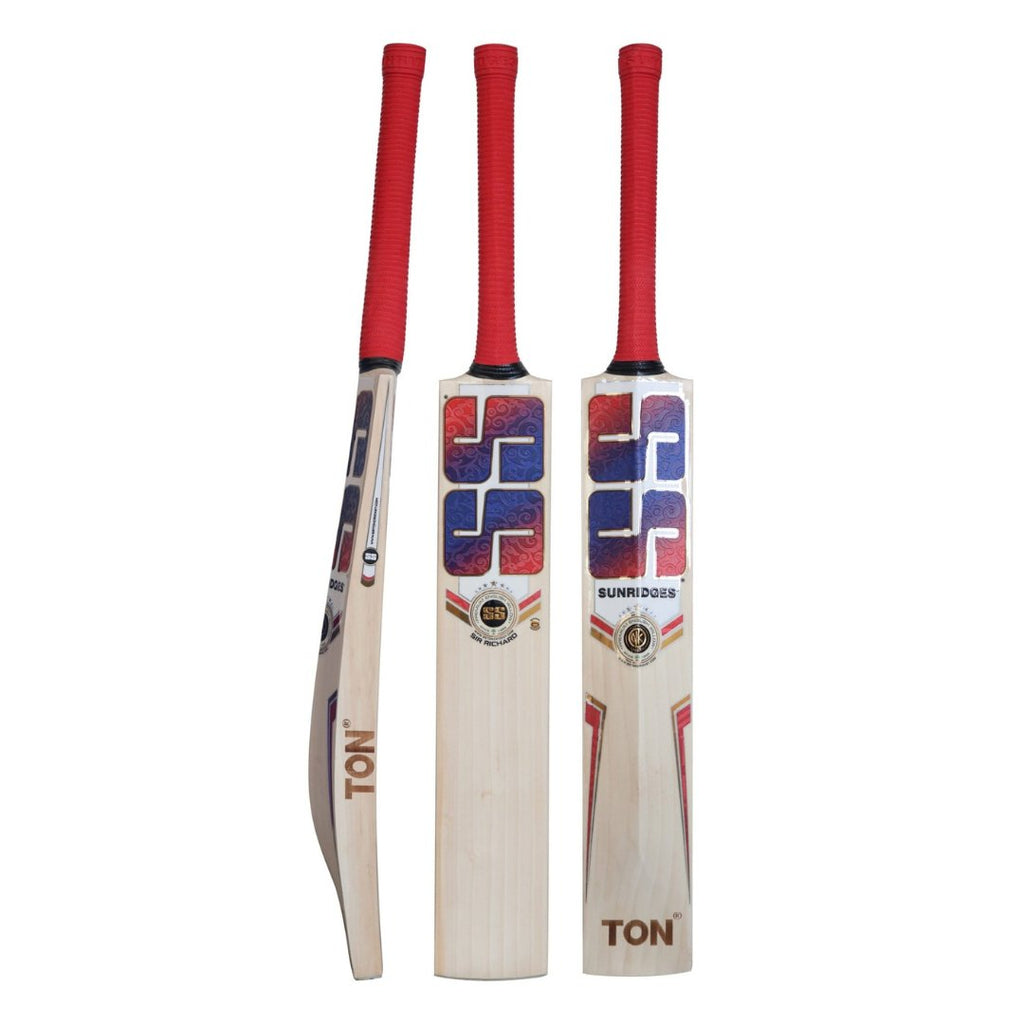 SS Sir Richard English Willow Cricket Bat 2023-24 edition (thick edges) - Cricket Bats - Wiz Sports