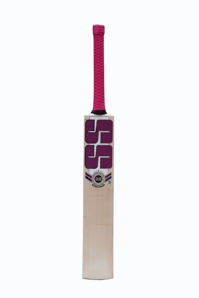 SS Super Power English Willow Cricket Bat - 2024 edition - Cricket Bats - Wiz Sports