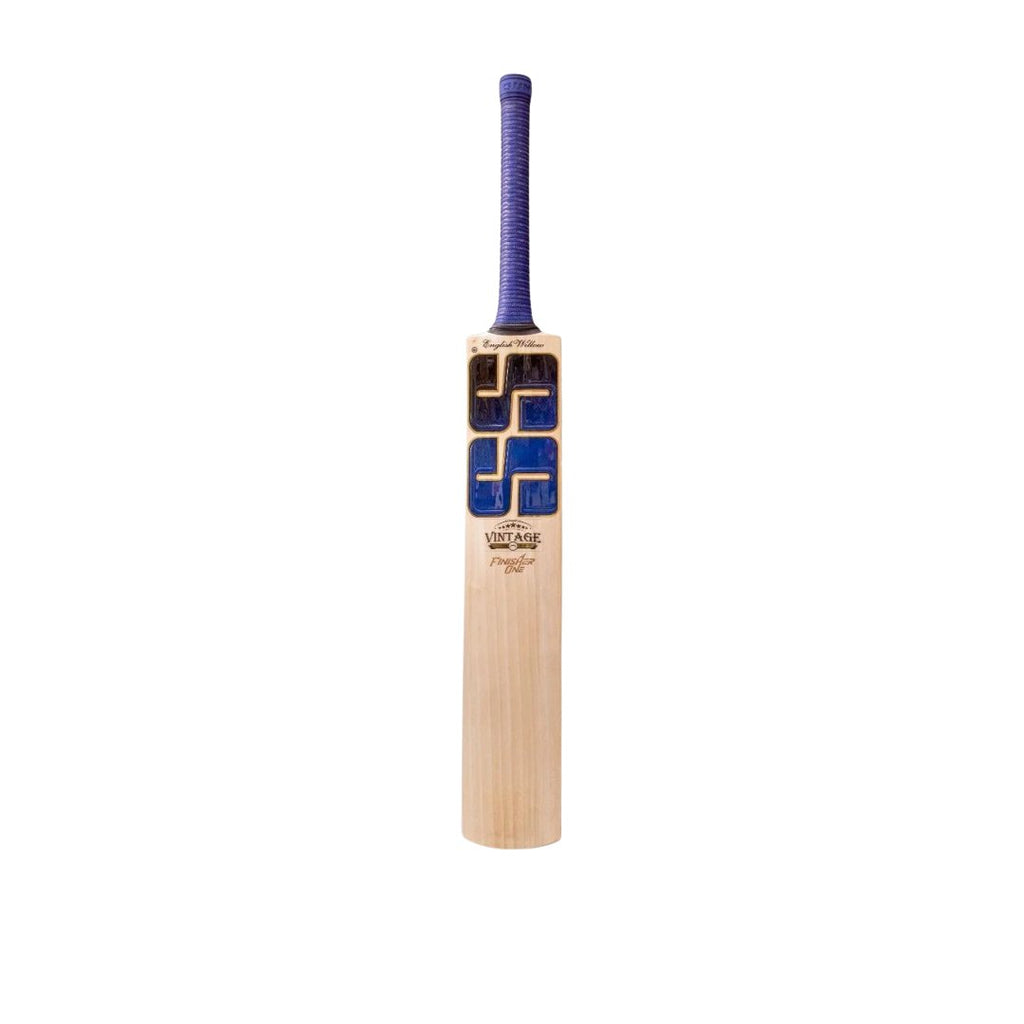 SS Vintage Finisher One English Willow Cricket Bat - SH - Cricket Bats - Wiz Sports